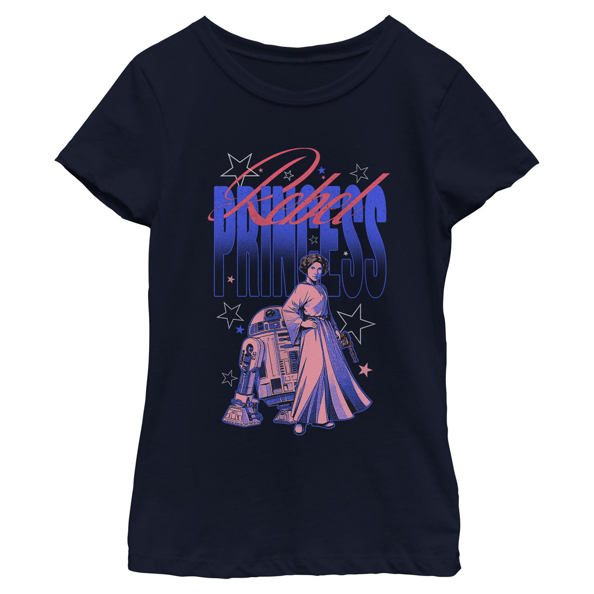 Girl's Star Wars Rebel Princess Stars T-Shirt